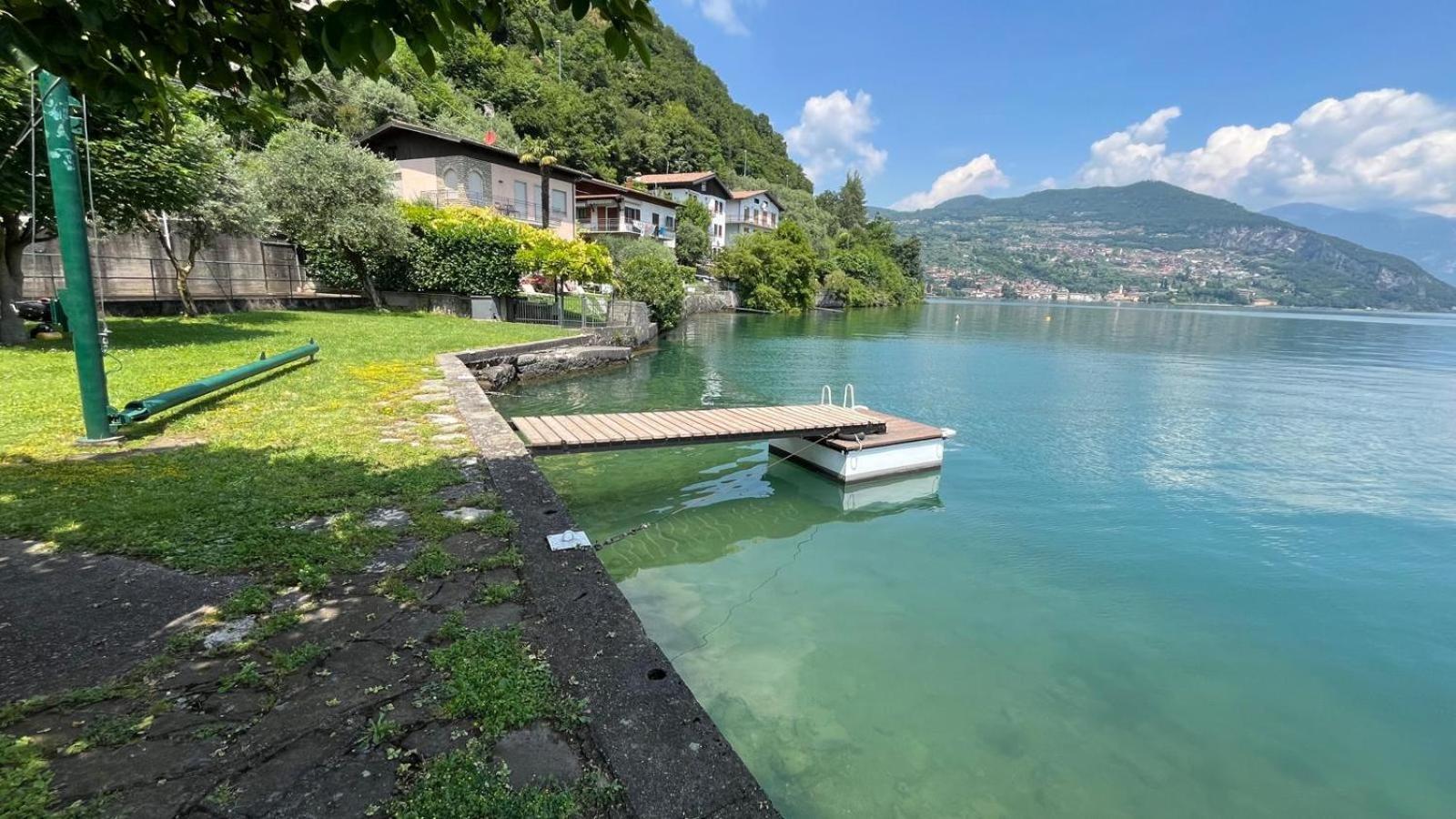 Studio Zu - Lakeside Apartment Riva di Solto Kültér fotó