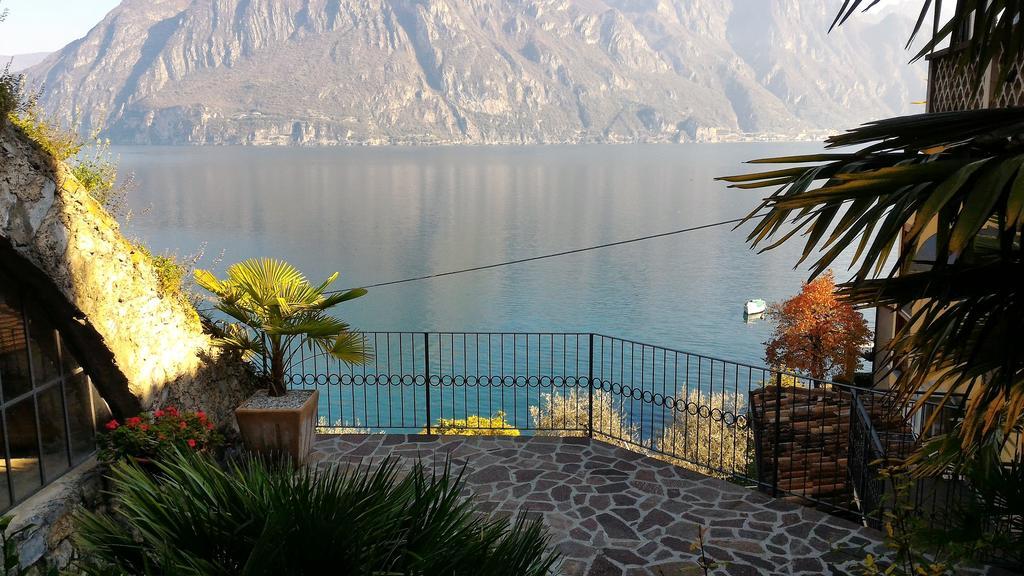 Studio Zu - Lakeside Apartment Riva di Solto Kültér fotó